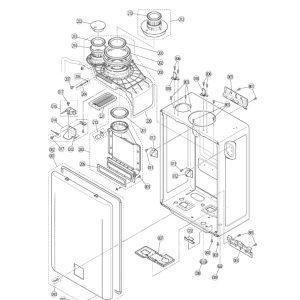106000265 Burner Assembly-Large - Item 100 Replacement for Rinnai